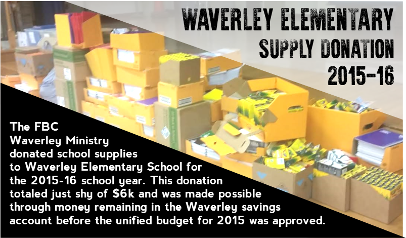 Waverley Supply Donation